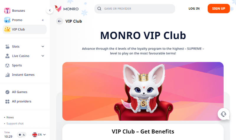 monro-vip-club